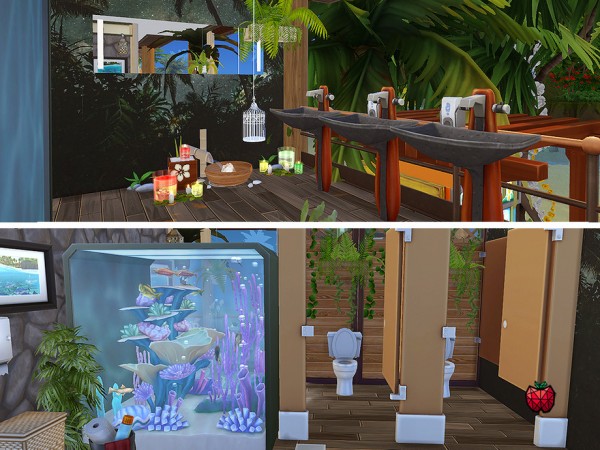  The Sims Resource: Hortensia bar by melapples