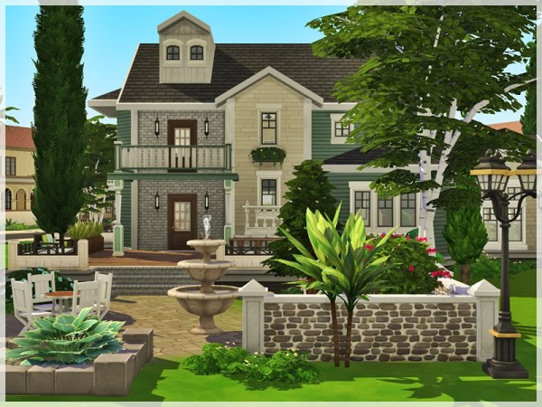  The Sims Resource: Primrose Residential Lot by Ray Sims