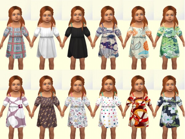 Sims Artists: Dress for toddlers