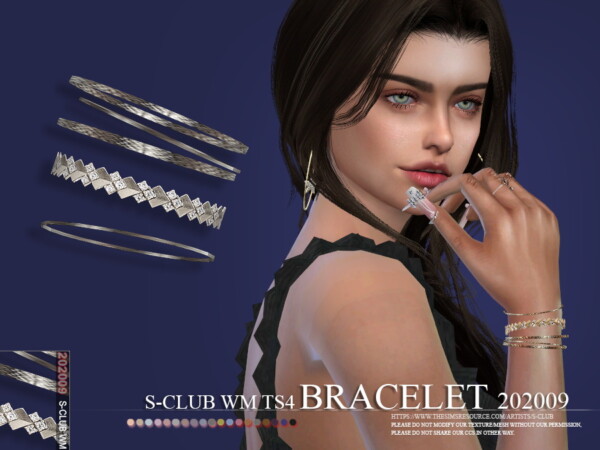 The Sims Resource: Bracelet 202009 by S Club