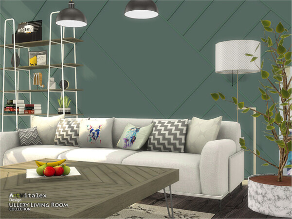 The Sims Resource: Ullery Living Room by ArtVitalex