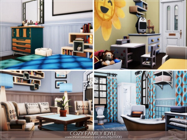 The Sims Resource: Cozy Family Idyll by MychQQQ