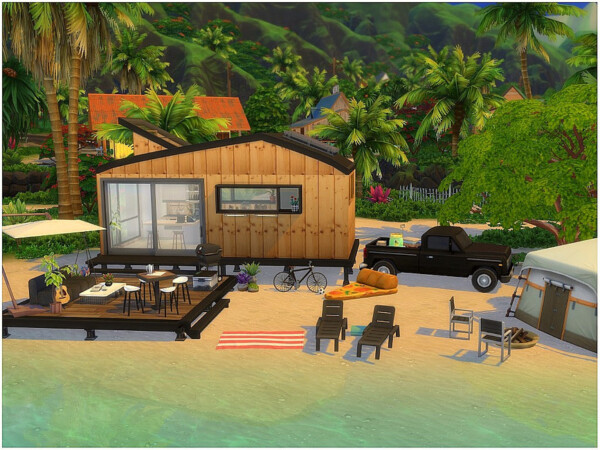 The Sims Resource: Black Wheel House by lotsbymanal