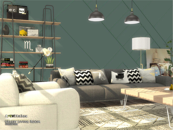 The Sims Resource: Ullery Living Room by ArtVitalex