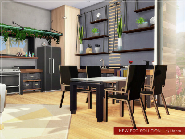 The Sims Resource: New Eco Solution House by Lhonna