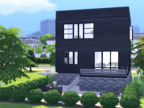  The Sims Resource: Modern Home Residential lot by  Summerr Plays