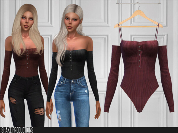 The Sims Resource: 453   Bodysuit by ShakeProductions