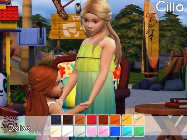  Sims Artists: Cilla Child and toddlers