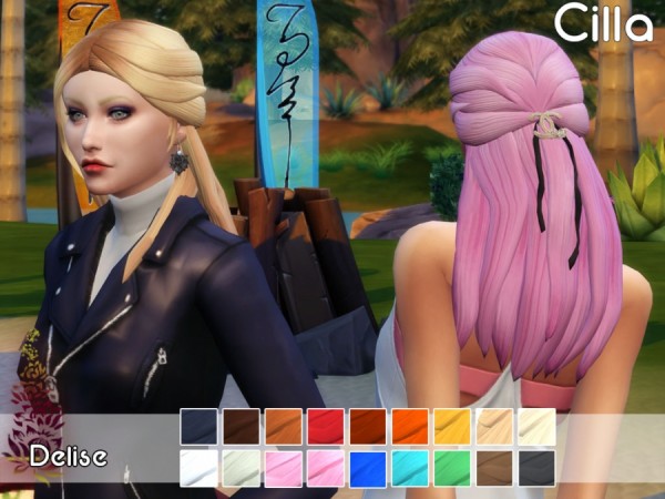  Sims Artists: Cilla Hairstyle
