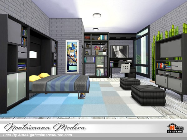  The Sims Resource: Nontawanna Modern NoCC by autaki