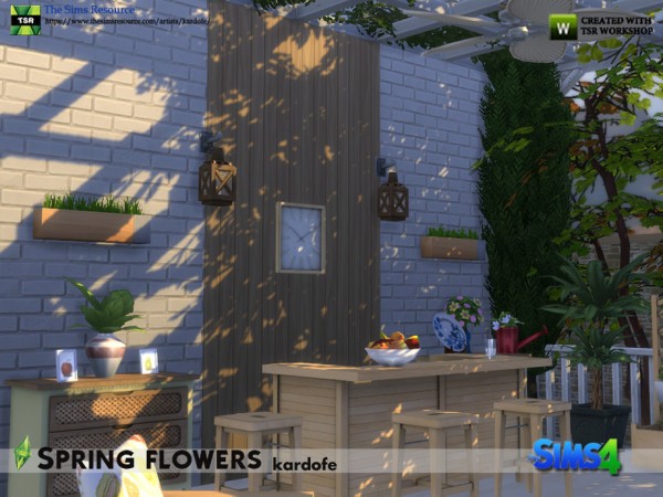  The Sims Resource: Spring flowers by kardofe