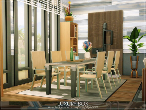 The Sims Resource: Luxury Box House by MychQQQ