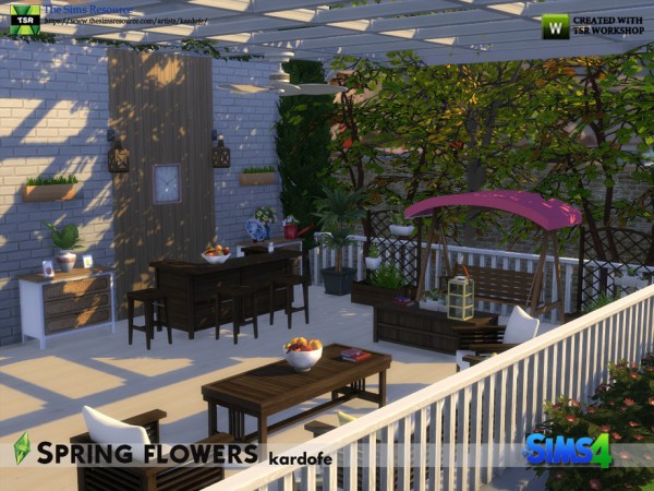  The Sims Resource: Spring flowers by kardofe