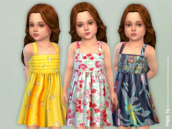  The Sims Resource: Toddler Dresses Collection P141 by lillka