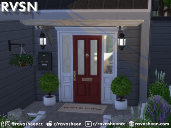  The Sims Resource: Straight Trellin Curb Appeal Set by RAVASHEEN