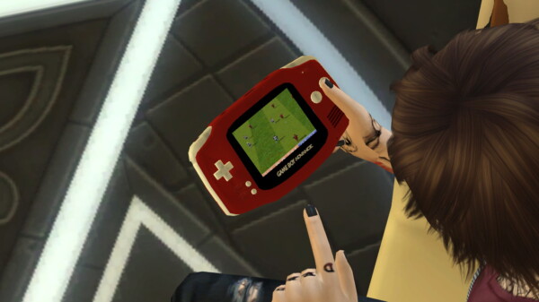 Mod The Sims: Usable Nintendo Game Boy Advance by LightningBolt