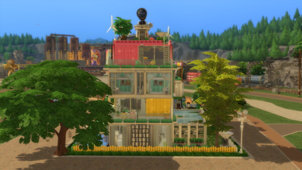 Mod The Sims: Rainbows House (No cc) by mamba black