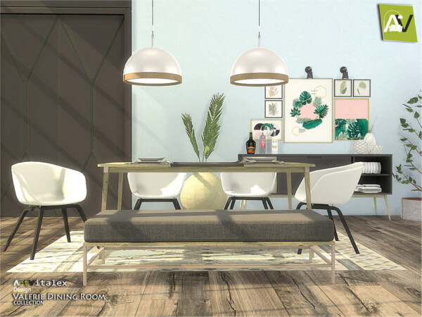 The Sims Resource: Valerie Dining Room by ArtVitalex