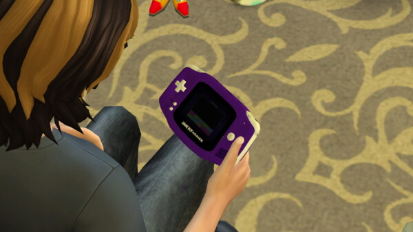 Mod The Sims: Usable Nintendo Game Boy Advance by LightningBolt