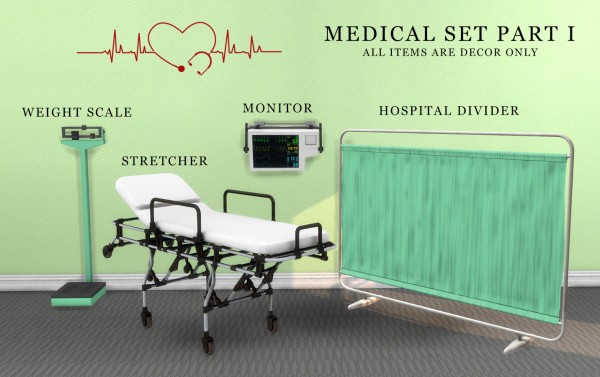  Leo 4 Sims: Medical Set Part 1
