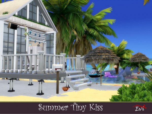  The Sims Resource: Summer Tiny Kiss by evi