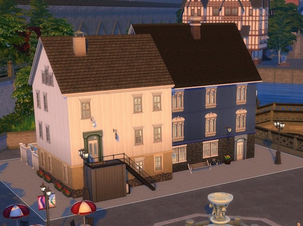  KyriaTs Sims 4 World: The tailors house