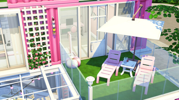 Aveline Sims: Barbie`s Dream Container House