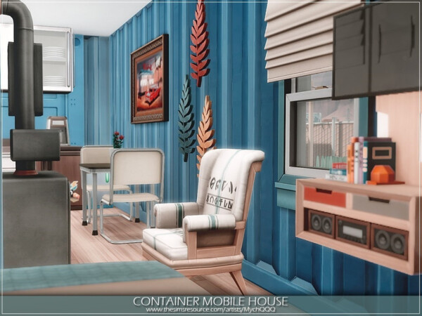 The Sims Resource: Container Mobile House by MychQQQ