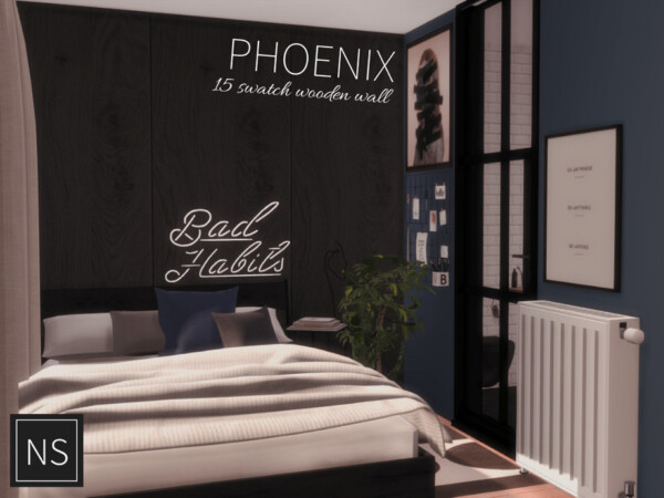 The Sims Resource: Phoenix Walls by Networksims