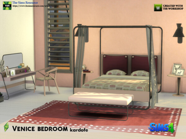 The Sims Resource: Venice bedroom by kardofe
