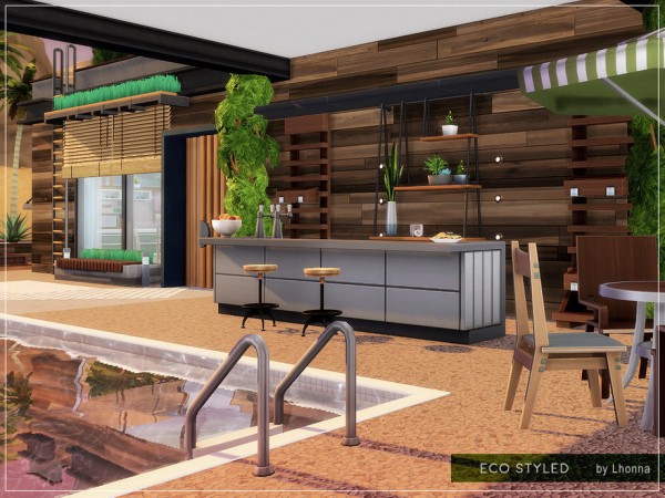  The Sims Resource: Eco Styled Home by Lhonna