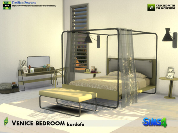The Sims Resource: Venice bedroom by kardofe