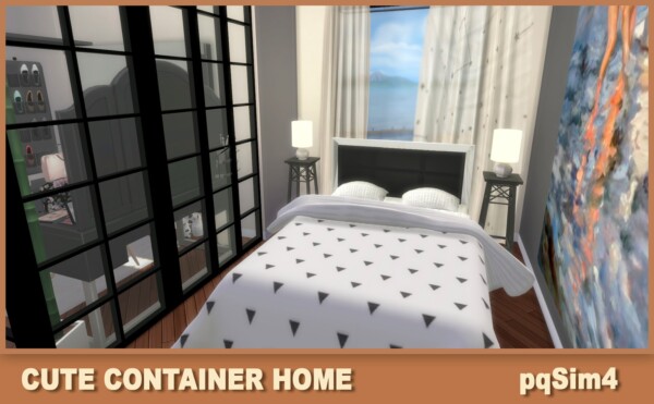 PQSims4: Cute Containers Home