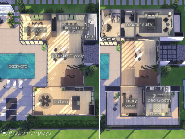 The Sims Resource: Modern Luxury Mansion by Summerr Plays