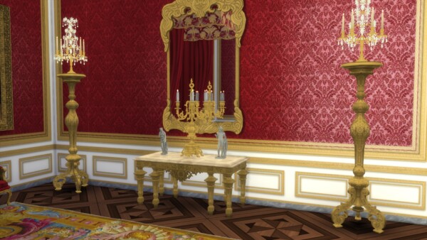 Mod The Sims: Giltwood Torchere by TheJim07