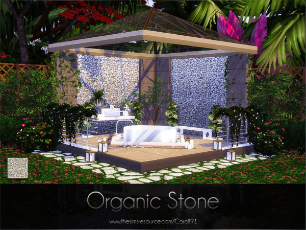  The Sims Resource: Organic Stone by Caroll91