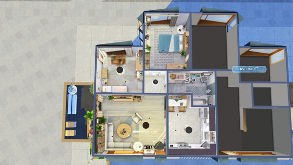 Aveline Sims: Pinecrest Apartments 404