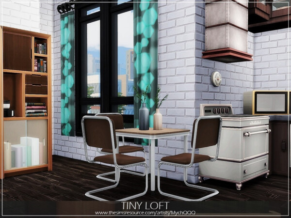 The Sims Resource: Tiny Loft by MychQQQ