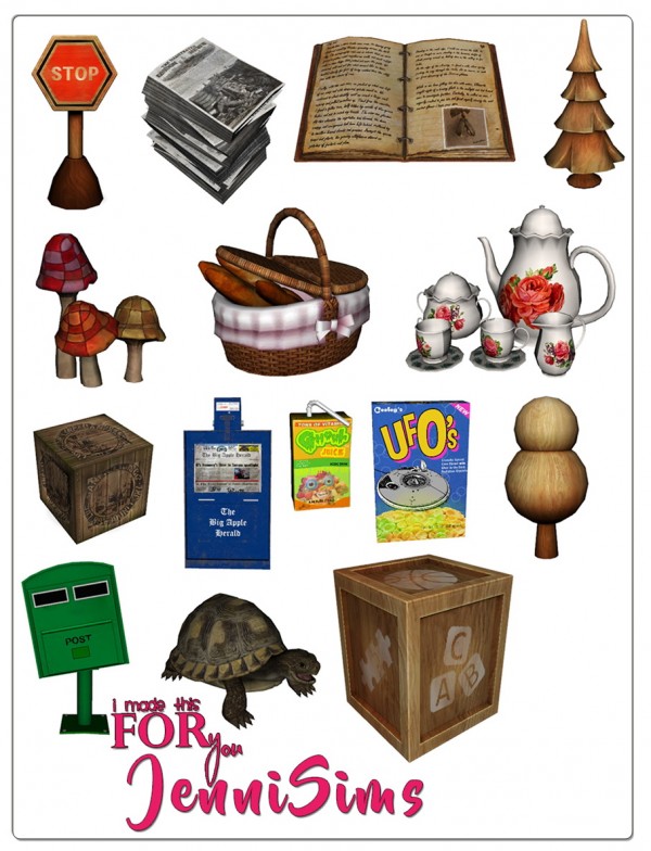  Jenni Sims: Clutter Decorative (15 Items)
