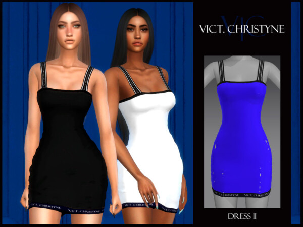 The Sims Resource: Dress II  Vict. Christyne by Viy Sims