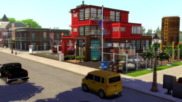 Luniversims: Fire and Rescue Station by chipie cyrano