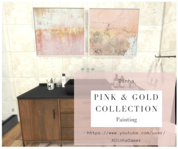 Dinha Gamer: Pink and Gold Collection