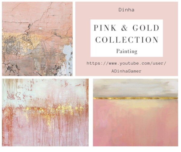 Dinha Gamer: Pink and Gold Collection