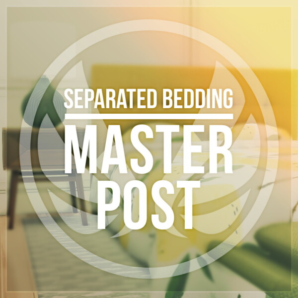 Simsational designs: Master Post   Separated Matresses