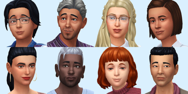 Simsontherope: Townies   Sims Models   Part II