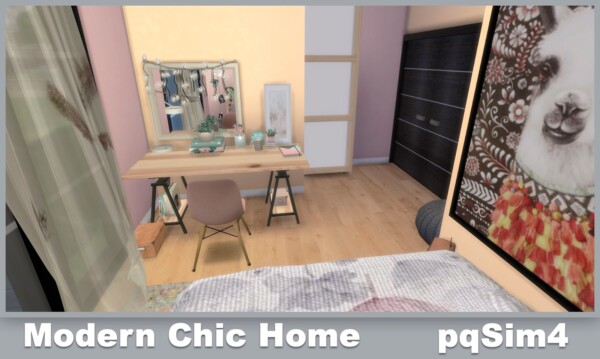 PQSims4: Modern Chic Home