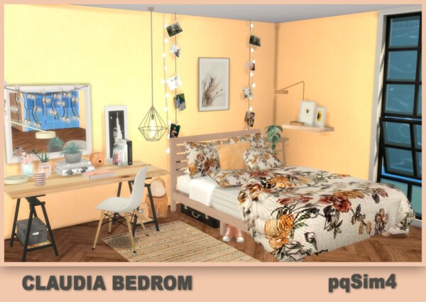 PQSims4: Claudia Bedroom