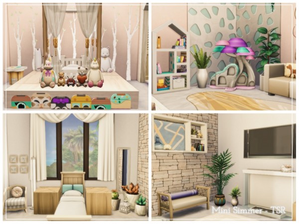  The Sims Resource: Modern Beach Mansion by Mini Simmer