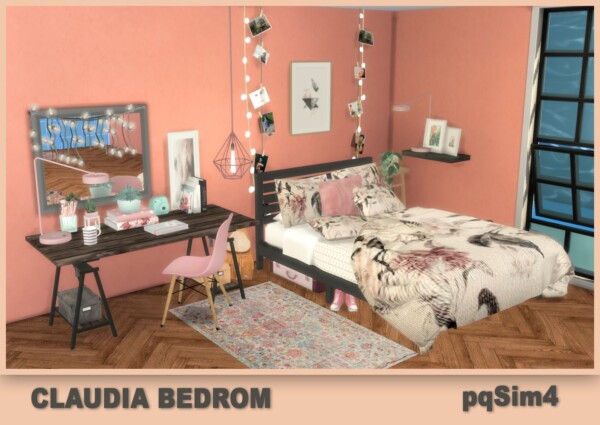 PQSims4: Claudia Bedroom