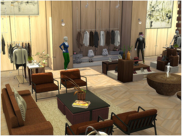 The Sims Resource: JF Fashion Store by lotsbymanal